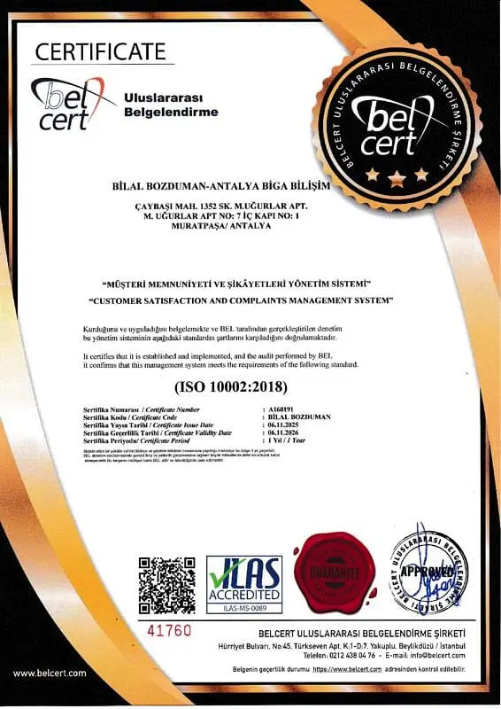 Antalya Biga Bilişim