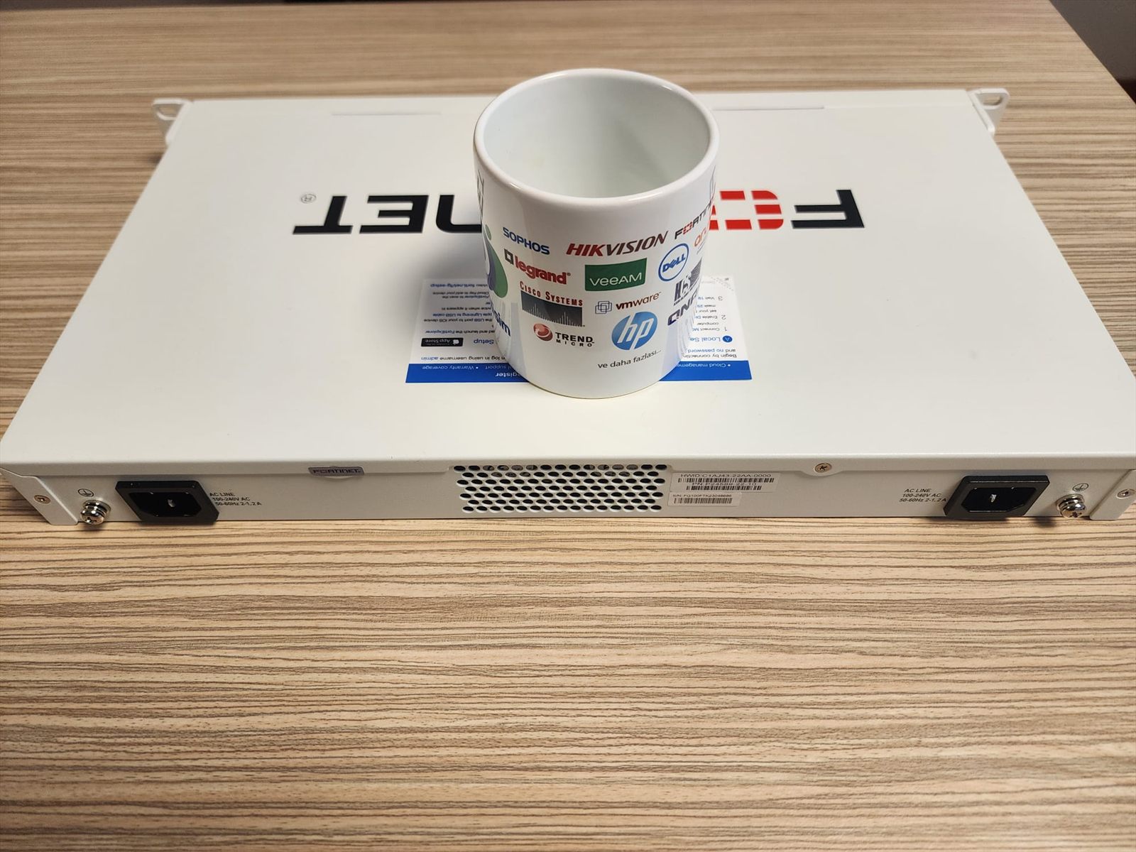 Antalya Biga Bilişim havayolu firması Fortinet Basic NOC cihaz etiketleme çalışması Fortinet FortiGate kurumsal hizmet görseli