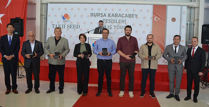 Takii Karacabey tohum üretimi açılış töreni ve Biga Bilişim basın haberi