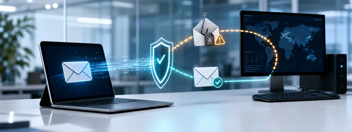 Kurumsal e-posta trafiğinde sahte bağlantı ve zararlı eki taşıyan phishing mesajının güvenlik kontrolünde engellenmesi