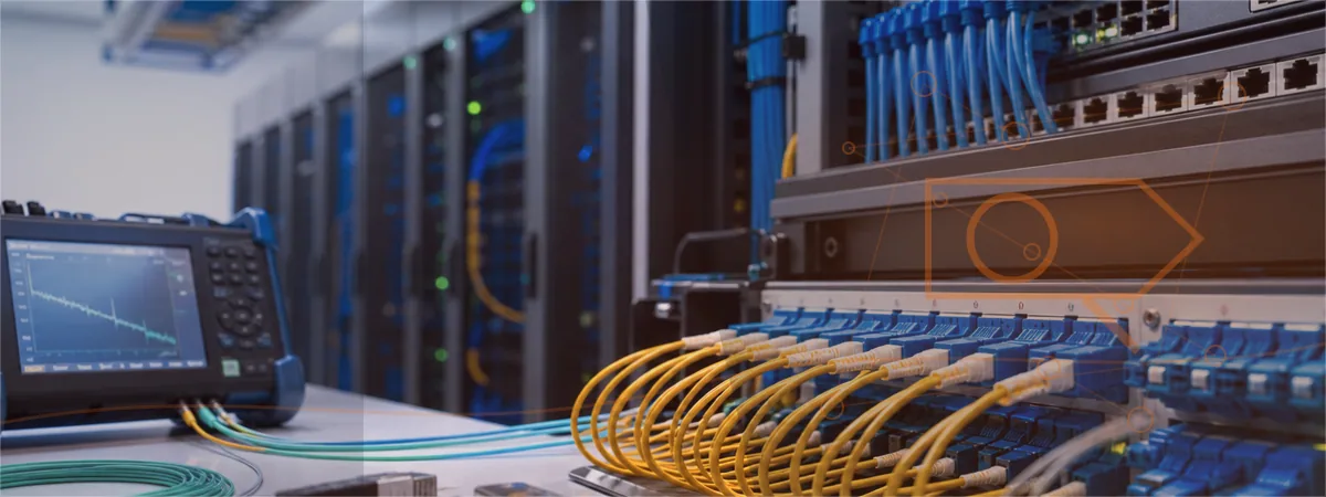 Antalya Kamera Ürün Tedariği kabin, patch panel ve zayıf akım bağlantı düzeni Biga Bilişim görseli