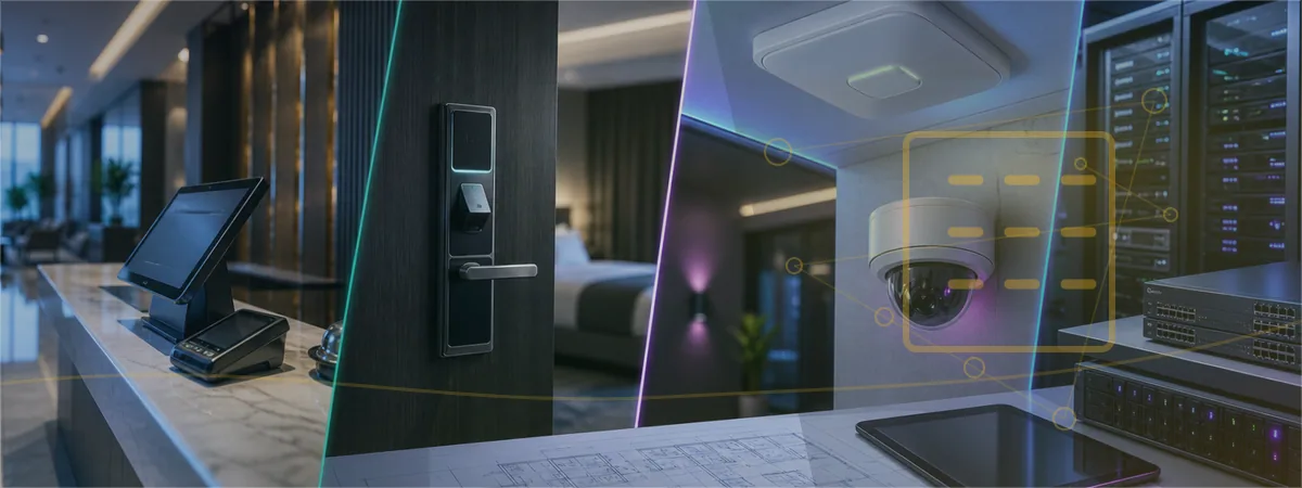 Otel Wi-Fi Site Survey ve Network Geçişi Hikayesi teknik makale banner görseli