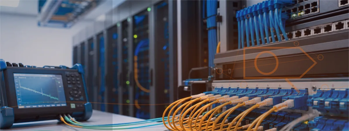 Antalya Teletek Yangın Algılama Modelleri kabin, patch panel ve zayıf akım bağlantı düzeni görseli