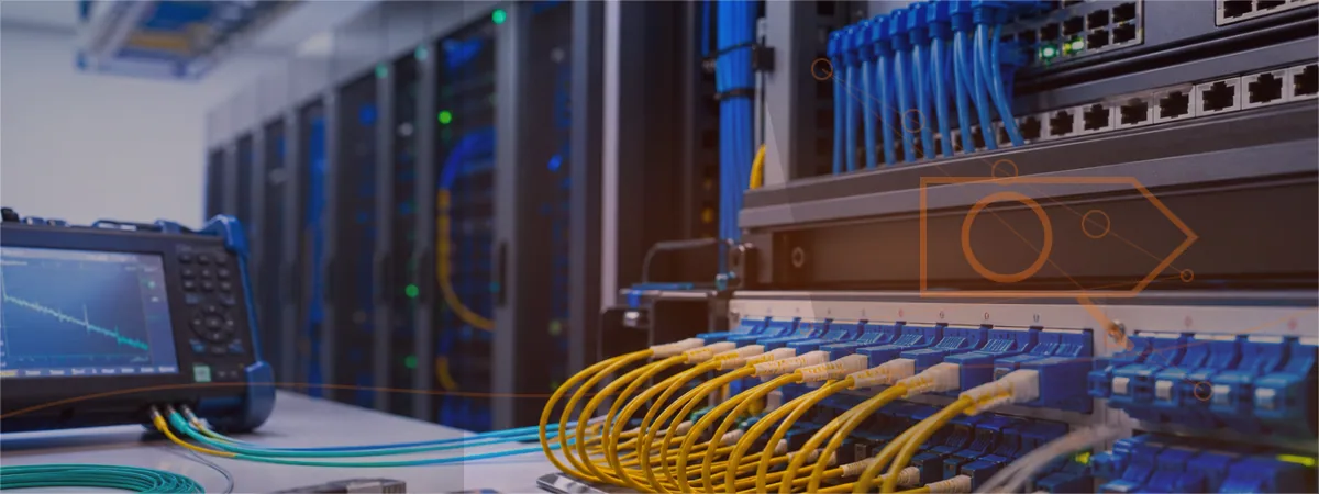 Antalya Tiandy Kamera Modelleri ve Özellikleri kabin, patch panel ve zayıf akım bağlantı düzeni görseli